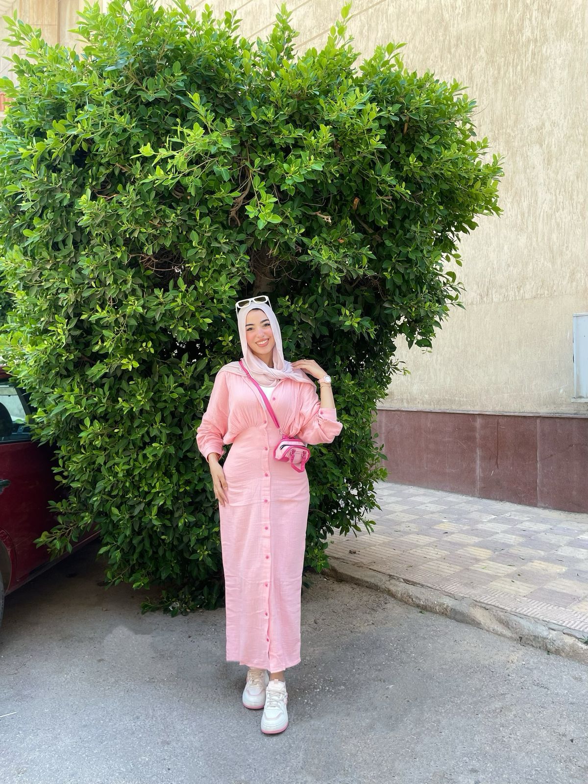 Shirt Dress β Crinkle Cotton