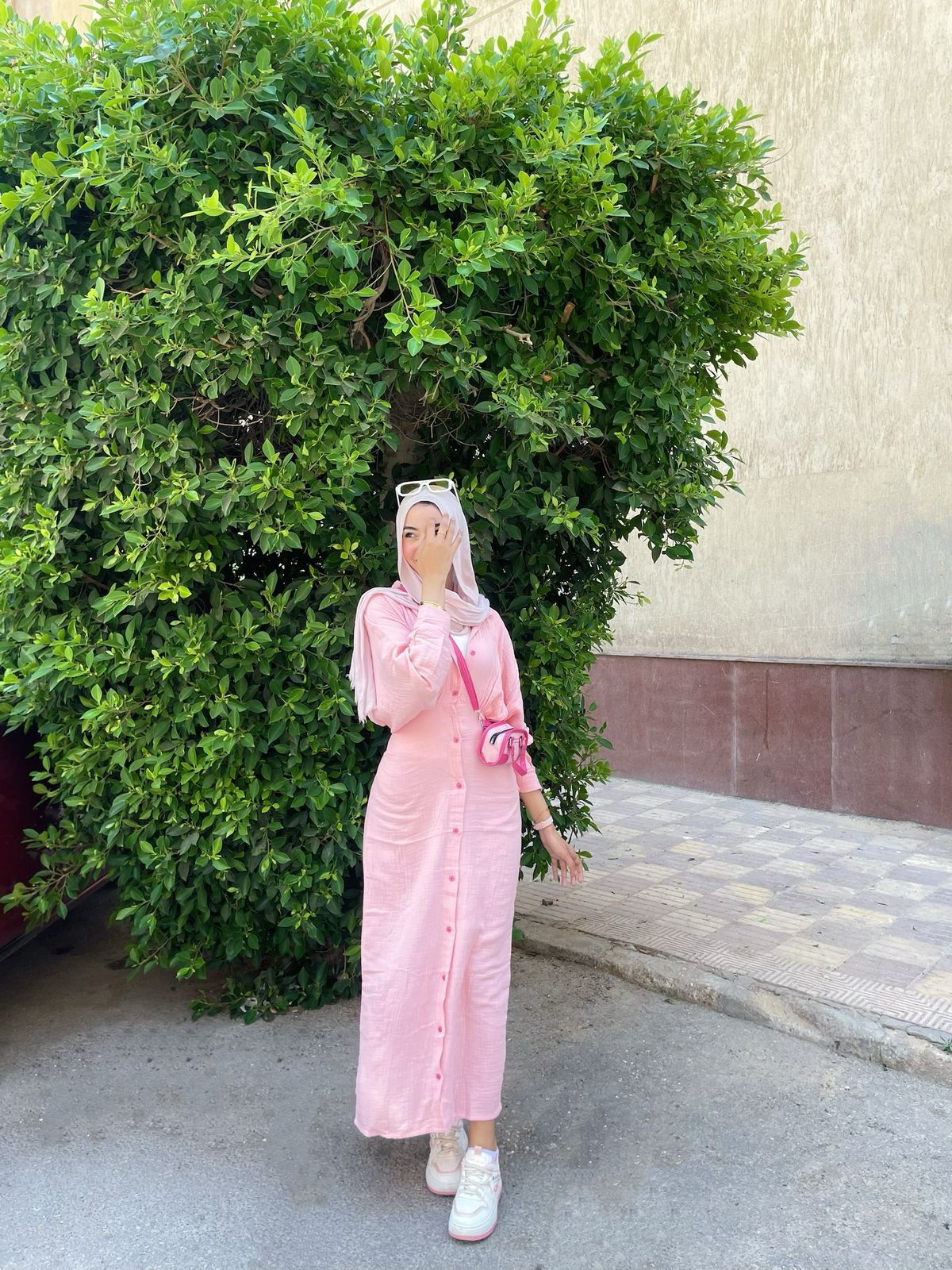 Shirt Dress β Crinkle Cotton